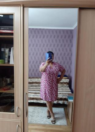 Женское платье кимоно   "marks&spencer" 56-58 размер, 22 евро7 фото