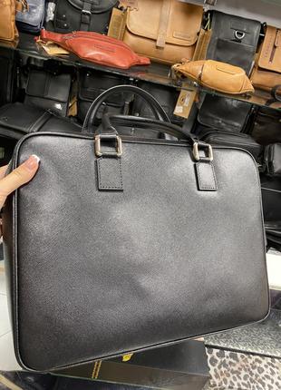 Шкіряна сумка під ноутбук італія сумка з натуральної шкіри8 фото