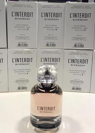 Парфюмированая вода givenchy l'interdit eau de parfum