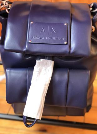 Стильная сумка, рюкзак от armani exchange оригинал2 фото
