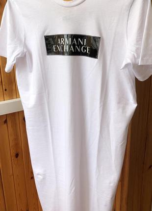 Платье футболка armani exchange оригинал1 фото