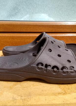 Шлепанцы унисекс crocs  brown  38р