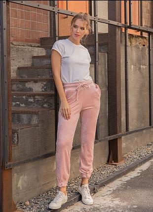 Велюровые штаны