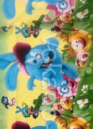 Детское постельное белье смешарики бязь