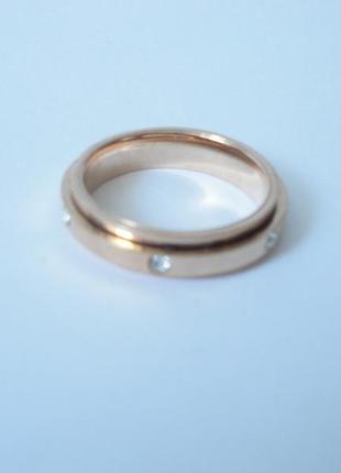 Золотое кольцо медицинское золото р.192 фото