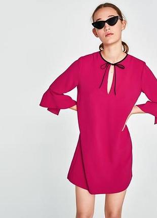 Яркое платье,сукня zara,40/l