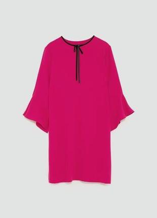 Яркое платье,сукня zara,40/l 5