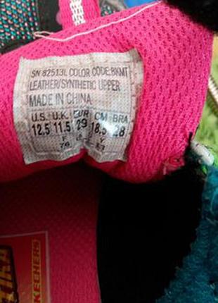 Skechers кожа кроссовки 6