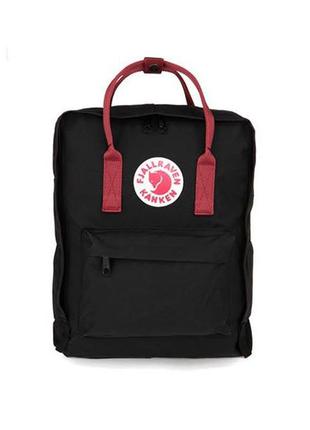 Чёрный рюкзак fjallraven kanken