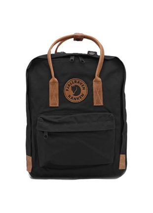 Чорний рюкзак fjallraven kanken