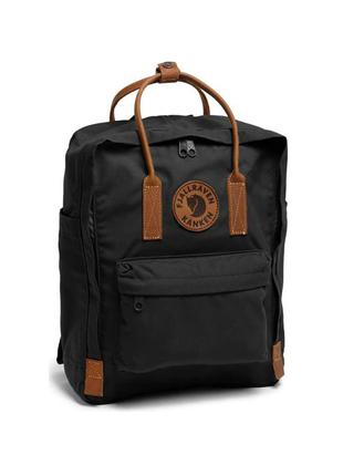 Чёрный рюкзак fjallraven kanken2 фото