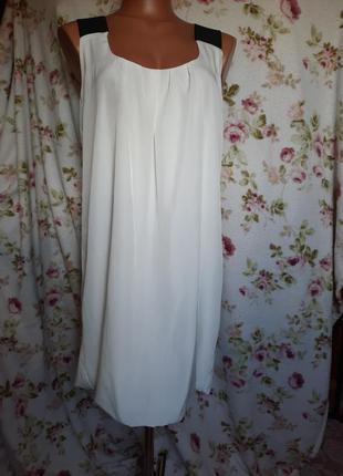 Біле плаття гумки zara