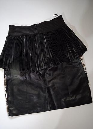 Спідниця спідниця з клітками з паєтками 3