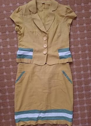 Костюм лен обмен