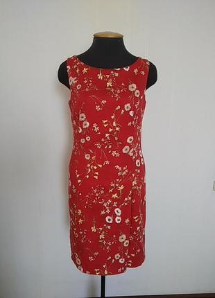 Коттоновое платье футляр