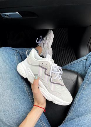 Кросівки adidas ozweego white ew  кроссовки