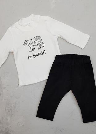 Нарядный комплект с вельветовыми штанами для мальчиков