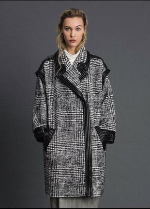 Пальто клетка twinset