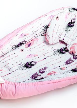 Кокон позиціонер для новонародженого гнёздышко