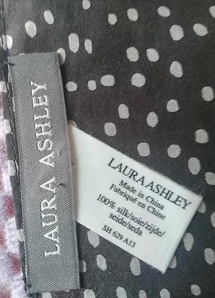 Шарф із 100%шовку від laura ashley 176cм * 31см2 фото