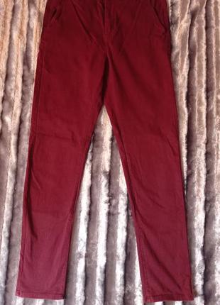Брюки котонові h&m на підлітка 14-15 років, доросла s