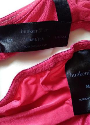 80а 36а/75в hunkemoller восхитительный секси комплект белья балконет из мягкой микрофибры10 фото