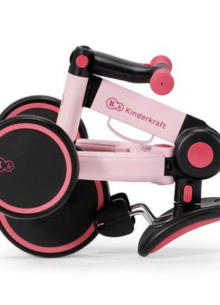 Триколісний велосипед kinderkraft 4trike pink5 фото