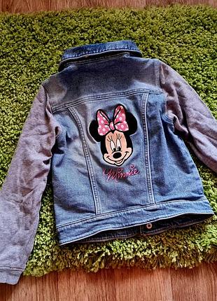 Джинсовка, джинсовая куртка  джинсовый пиджак disney