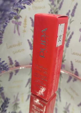 Pupa, гель для фіксації брів eyebrow fixing gel т. 100 прозорий