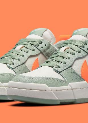 Кросівки nike wmns dunk low disrupt 'sea glass crimson' dj3077 001