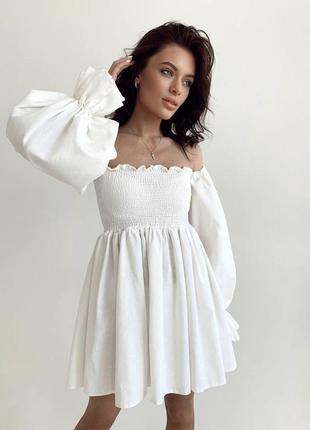 Льняное платье, легкое, воздушное2 фото