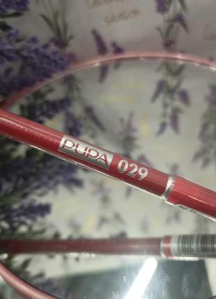 Олівець для губ pupa true lip pencil №29 fire red 1.2 м