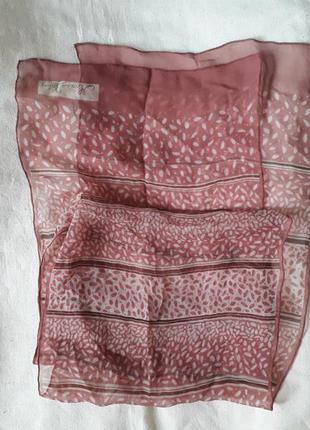 Шелк винтажный шарф monique valery