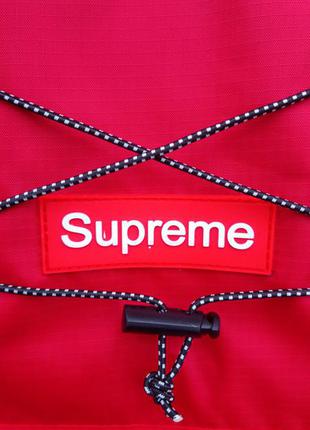 Рюкзак міський supreme big bag red6 фото