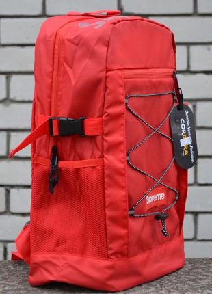 Рюкзак міський supreme big bag red2 фото