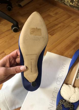 Туфлі  manolo blahnik, оригінал4 фото