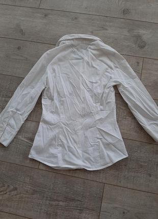 H&m next m&s george old navy zara mango подростковая школьная белая блузка рубашка на девочку р.152 - 158 см/р.362 фото