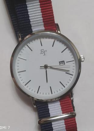Eurotops, кварцевые наручные часы, унисекс, германия, винтаж.5 фото