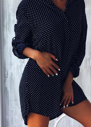 Платье рубашка  oversize