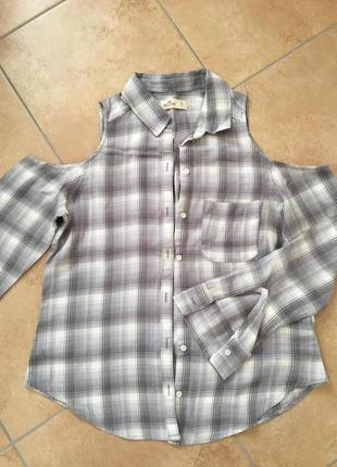 Модна сорочка в клітку hollister акція 2+1