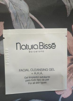 Natura bisse гель з аха кислотами cleansing gel +aha