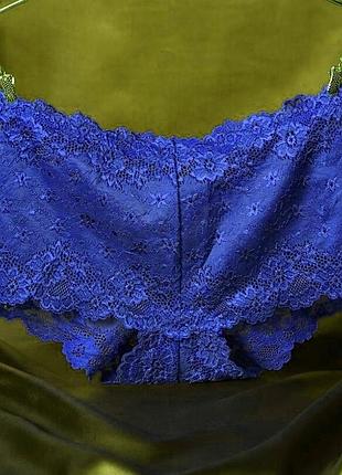 Незрівнянні сині мереживні шорти шорти з мереживом в квіточку незрівнянним квітковим "хмари" 16281