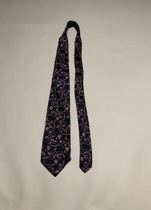 Мужской винтажный монограмный галстук gianni versace medusa multilogo