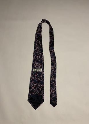 Мужской винтажный монограмный галстук gianni versace medusa multilogo3 фото