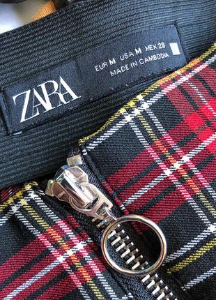 Штани в клітинку від zara, штани в клітку6 фото