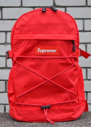 Рюкзак городской supreme bag red