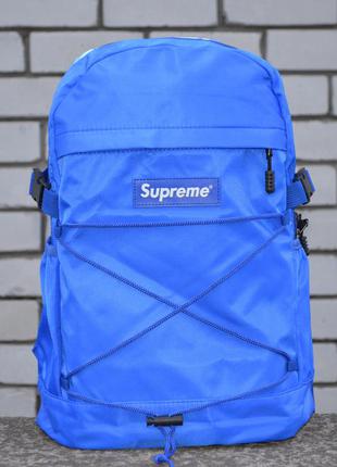 Рюкзак городской supreme bag blue1 фото