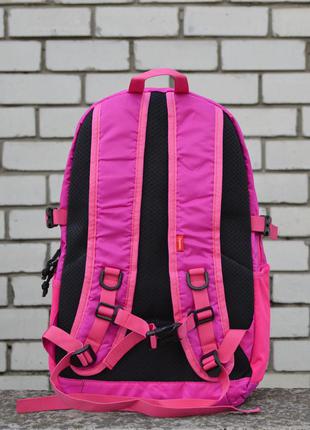 Рюкзак міський supreme box logo mountaineering pink2 фото