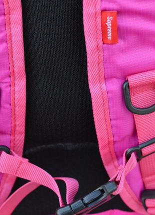 Рюкзак міський supreme box logo mountaineering pink5 фото