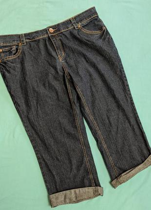 Укороченные джинсы! р.22(56-58)!!1 фото